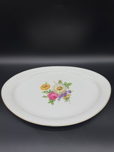 Plat service ovale vintage - plat, de