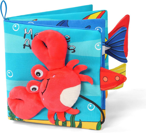 Livre tissu bébé eveil - livre,