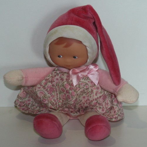 Doudou poupée corolle - poupée,