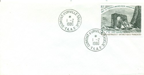 Taaf 1980 first day - 1980, of