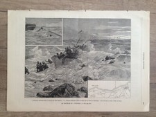 estampe gravure ancienne 1890