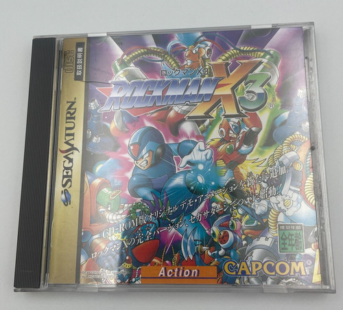 Jeu sega saturn rockman mega - jeu,