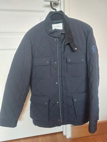 Parka homme bleu - parka, marine
