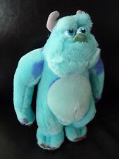 *. DOUDOU PELUCHE DISNEYLAND PIXAR SULLY MONSTRES ET COMPAGNIE BLEU VIOLET TBE
