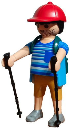 Playmobil figurine randonneur - playmobil,