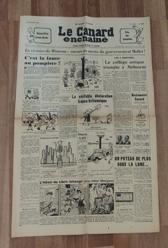 Canard enchaîné 1885 - canard,
