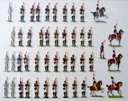 Plats étain zinnfiguren - zinnfiguren,
