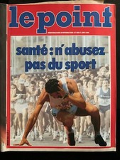 Le Point du 27/05/1985; Santé; n'abusez pas du sport/ "Contras" au Nicaragua