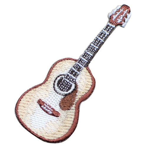 Acoustic guitar applique - applique, patch