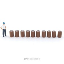 HO Lot 10 Poubelles Parking