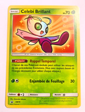 Carte Pokemon Celebi Brillant SM79 Promo Soleil et Lune neuve française