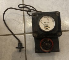 appareil mesure Tension Électrique Interrupteur Voltmètre Deco Loft Industriel