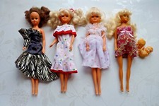 Poupée Perle Delavennat et clone Barbie enceinte