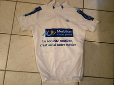 MAILLOT CYCLISTE VELO AVA SPORTS MORBIHAN SECURITE ROUTIERE TAILLE M/3 TBE