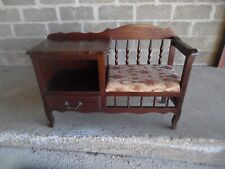 BANQUETTE TELEPHONE ANCIENNE