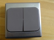 LEGRAND DIPLOMAT PLAQUE CACHE  ENJOLIVEURS DOUBLE INTERRUPTEURS