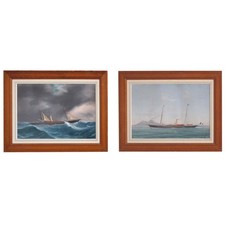 Gouaches napolitaines marine - gouaches,