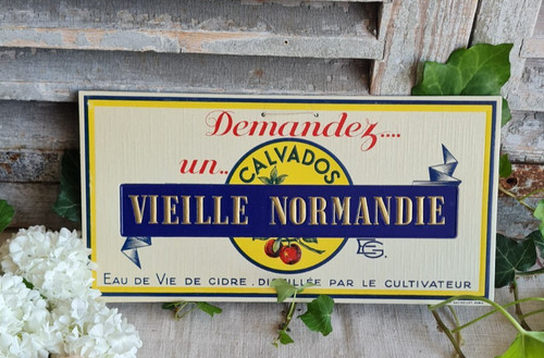 Ancien carton publicitaire - ancien,