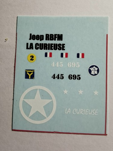 Décalcomanies solido - 1/72,