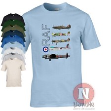 Raf WW2 Avion T-Shirt Spitfire
