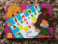 ANCIEN JEU MOTS CROISÉS POUR LES PETITS JEU ÉDUCATIF FERNAND NATHAN 590 811