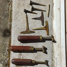 Lot outils fleuron fer a dorer