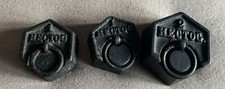 lot de 3 poids hexagonaux en