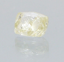 Naturel Diamant 0.43tcw Jaune
