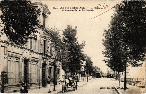 Cpa romilly casino avenue - cpa,
