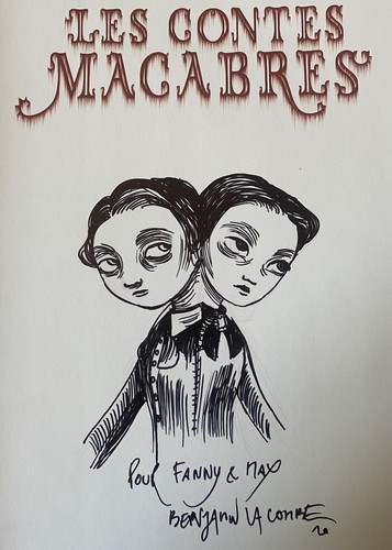 Les contes macabres dédicace - les,