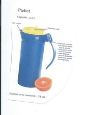 Tupperware PICHET 1,1l /CRUCHE