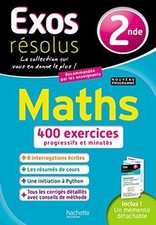 Maths, 2de : 400 exercices