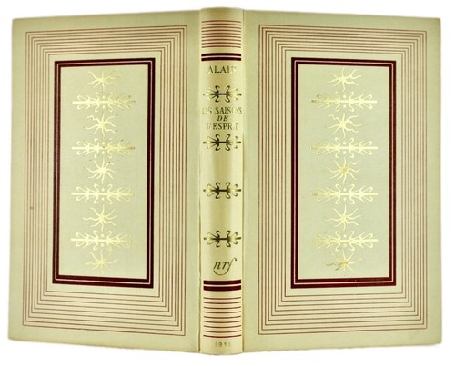 Cartonnage nrf gallimard alain - cartonnage,