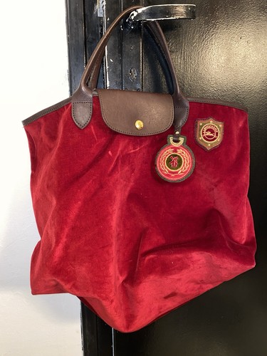 Jolie sac longchamp - jolie, velours