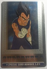 Carte dragon ball platina Special card silver Superhero Super Hero Adali S-8