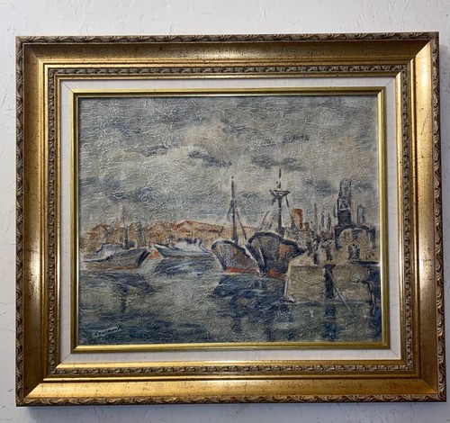 Tableau ancien remy avit 1906 - avit,