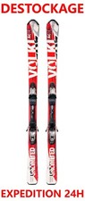 ski adulte occasion VOLKL "UNLIMITED"  taille: 163 cm = 1 mètre 63 + fixations