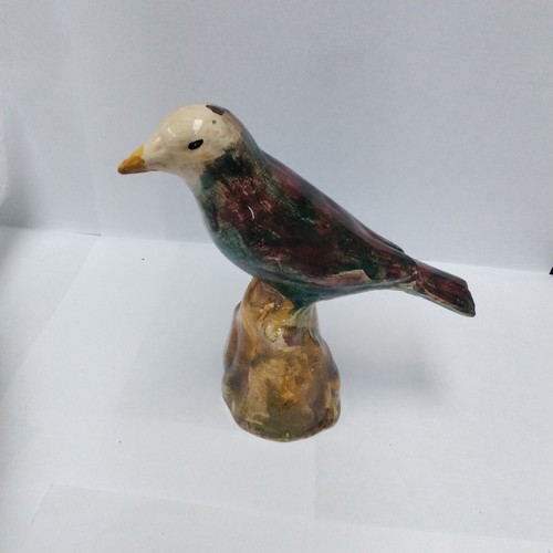 Oiseau multicolores faience - oiseau, de