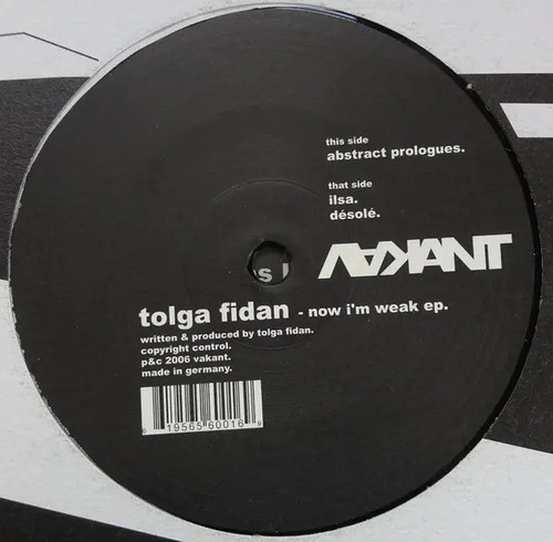 Tolga fidan now weak ep - tolga, i'm