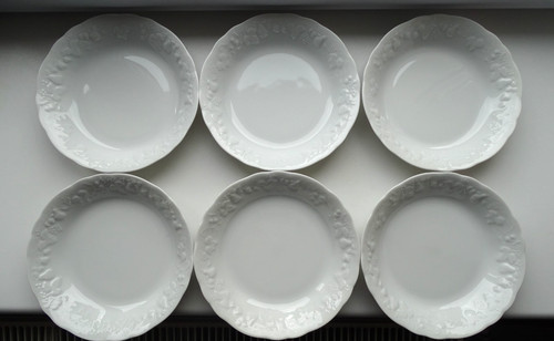 Assiettes creuses limoges - 6,
