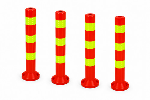 Bollard poteau de - de, barrage