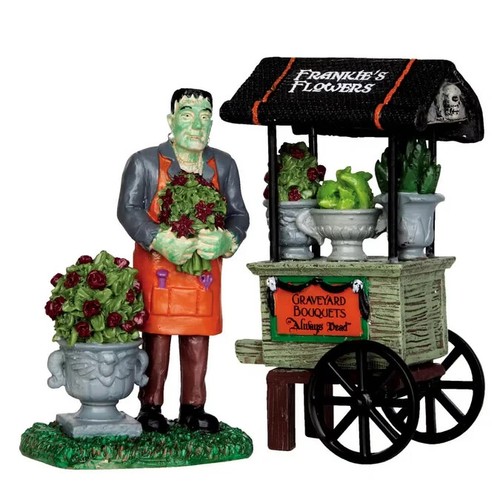 Lemax graveyard bouquets set - lemax,