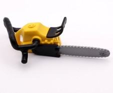 PLAYMOBIL TRONÇONNEUSE JAUNE