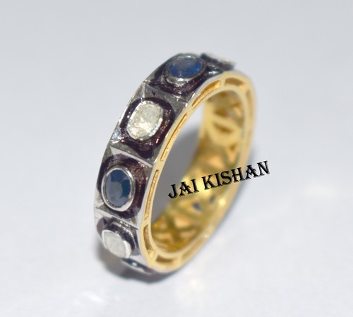 Véritable saphir bleu gemme - bleu,