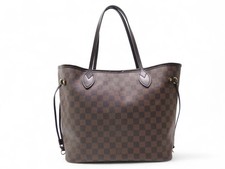 SAC A MAIN LOUIS VUITTON NEVERFULL MM TOILE DAMIER EBENE CABAS TOTE BAG 1550€