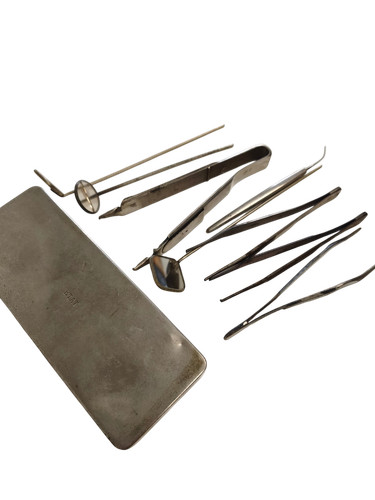 Lot instruments dentiste