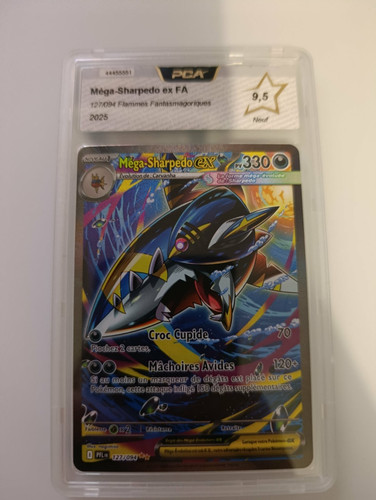 Méga sharpedo 127 - fa, 127/094