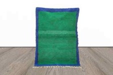 Tapis berbère vert marocain