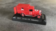 VÉHICULE Collection 4820 Citroën C4F Ambulance Pompiers SOLIDO 1/43