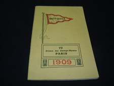 BROCHURE TECHNIQUE 80 PAGES AUTO OFFICE 1909 LA BUIRE CLEMENT BAYARD FL ....